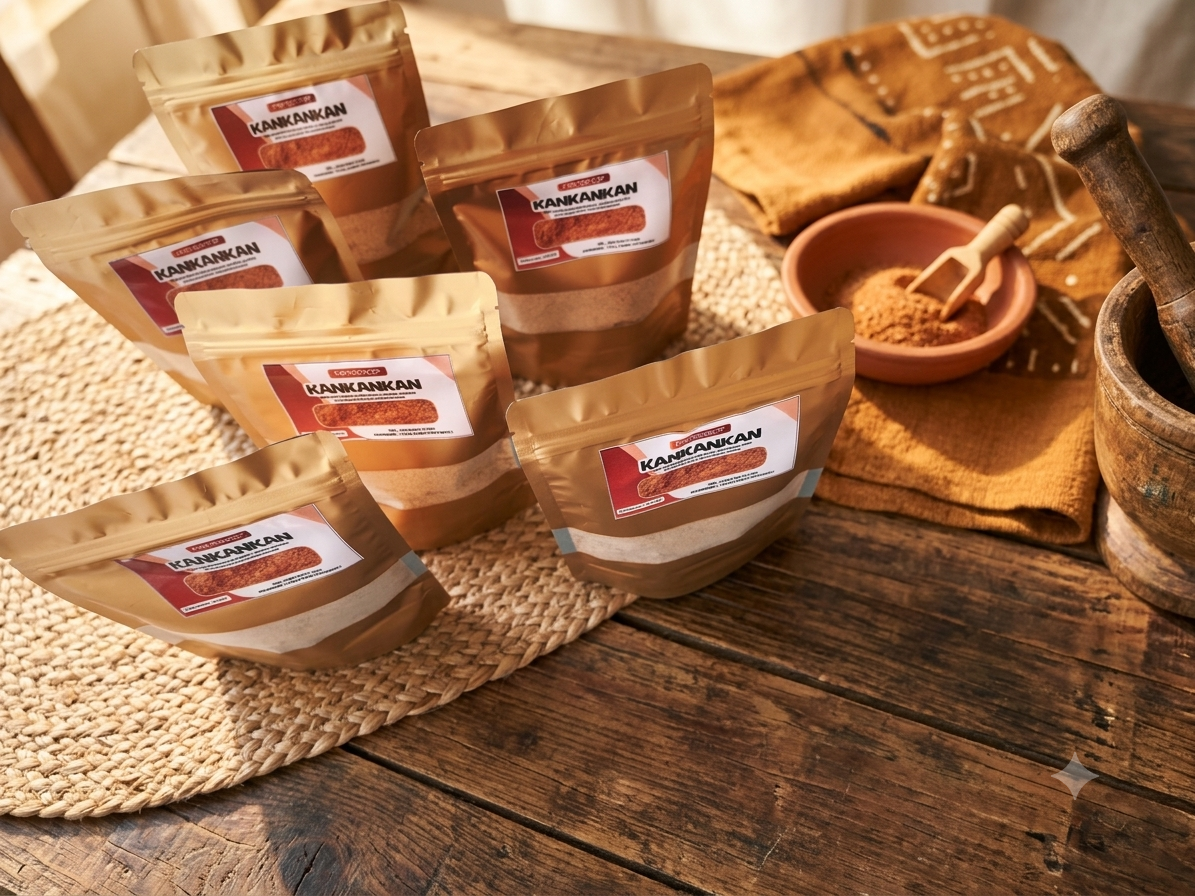Poudre de Kankankan Fait Maison – Melange d'Épices Ancestrales Haoussa (Mali)