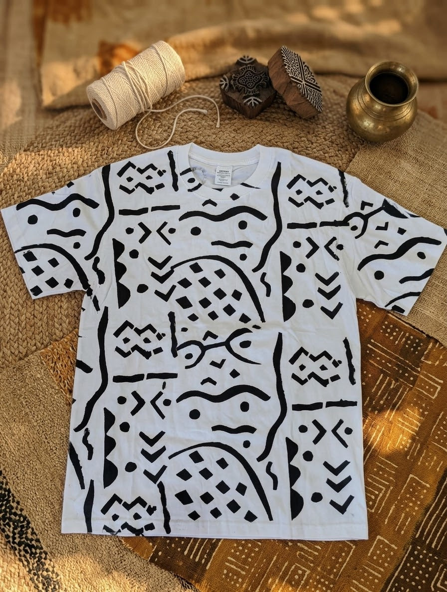T-shirt Unissexe Inspiration Bogolan
