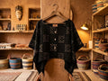 Poncho Bogolan Authentique – Style Ethnic Chic