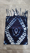 Écharpe indigo du Mali
